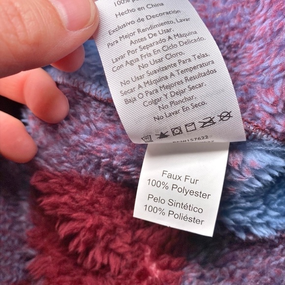 Eddie Bauer 1/4 Zip Plush Harbor Check Fleece Pullover - Picture 9 of 14